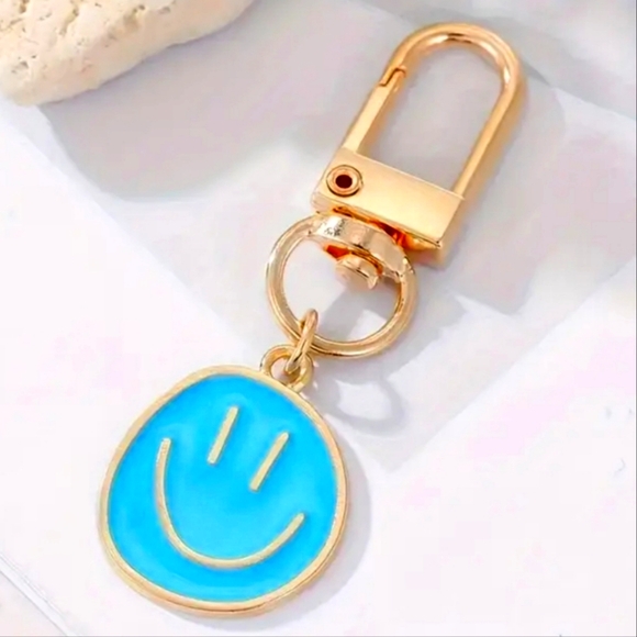 Joyful Face Purse Charms/Keychain Chains Bundle of Seven - Picture 7 of 8